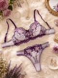 💜 Royal Purple Floral Lace — A Little Luxury She’ll Love